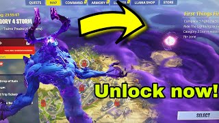 How to Play Mythic Storm King in Save the World As Soon As Possible!