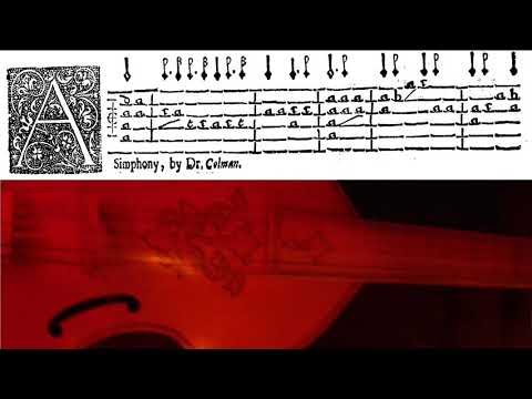 Playford's Dancing Master: Ayme or The Symphony - for lyra viol