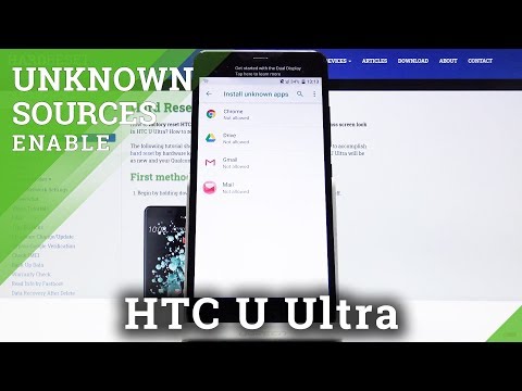 How to Allow Unknown Sources in HTC U Ultra – Allow App Installation