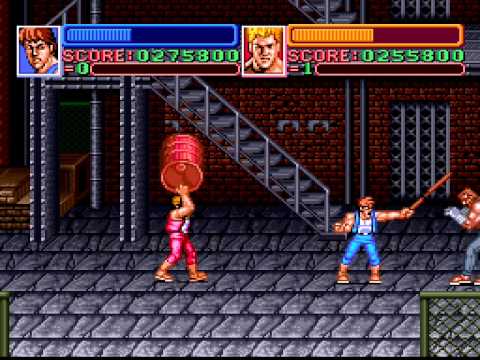 Return of Double Dragon/Super Double Dragon 2 player Netplay SNES game
