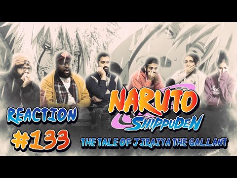 Naruto Shippuden -  Episode 133 - The Tale of Jiraiya the Gallant - Group Reaction
