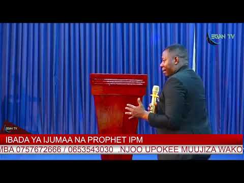 LIVE :  FRIDAY  SERVICE WITH PROPHET IPM