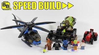 YouTube thumbnail: LEGO BATMAN SCARECROW HARVEST OF FEAR 76054 SET OPENING SPEED BUILD