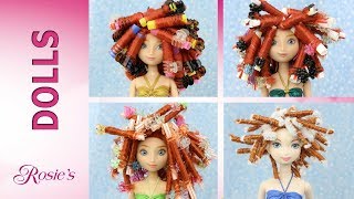 Disney Merida Multi Doll Makeover - Hair Repair an