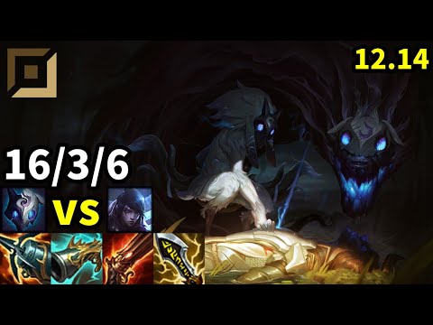 Kindred ADC vs Aphelios - KR Master | Patch 12.14