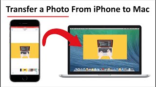 How to TRANSFER a Photo From iPhone to Mac Using AirDrop - Basic Tutorial | New