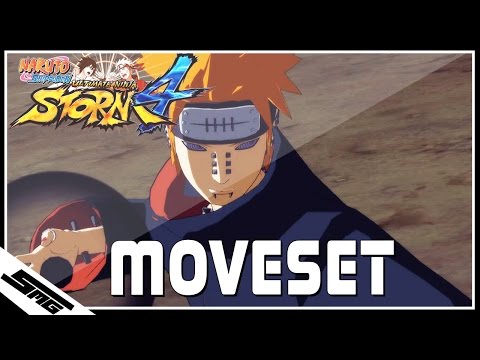 Naruto Ultimate Ninja Storm 4 - Pain COMPLETE Moveset