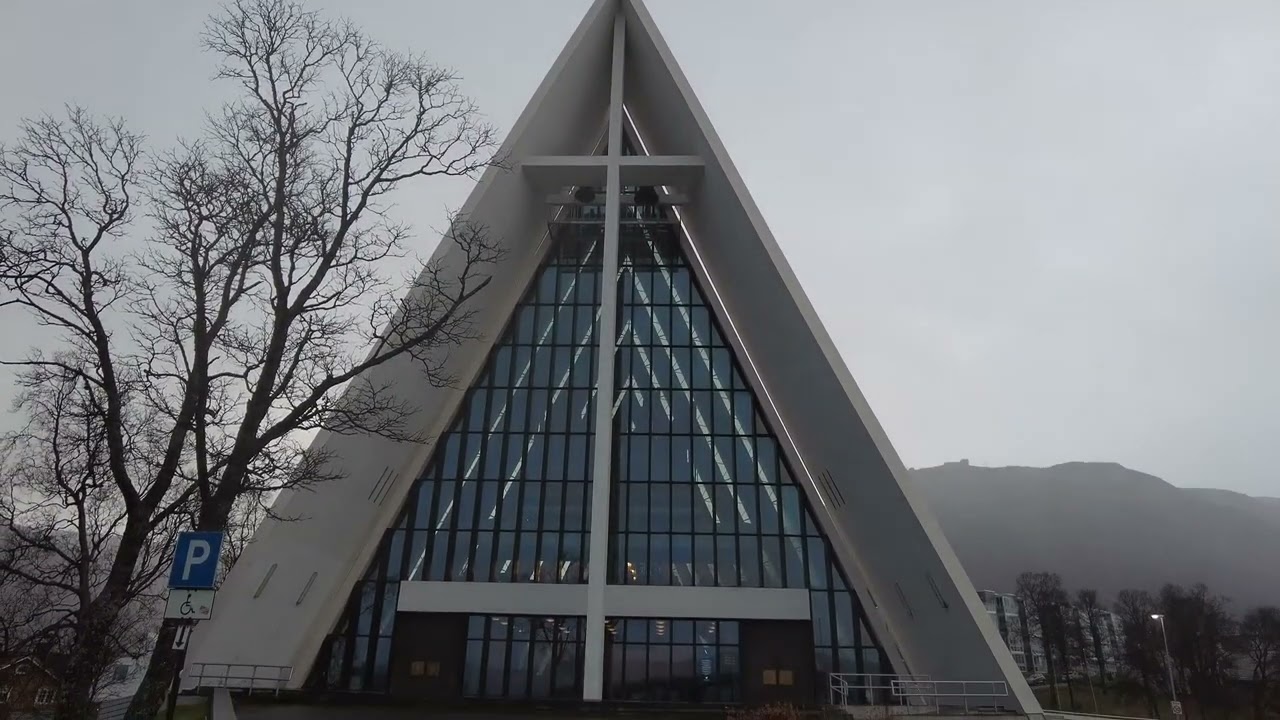 A traveler embarks on a visit to Arctic Cathedral.