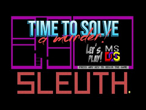Let's Play! Sleuth: A Murder Mystery (1983) for MS-DOS