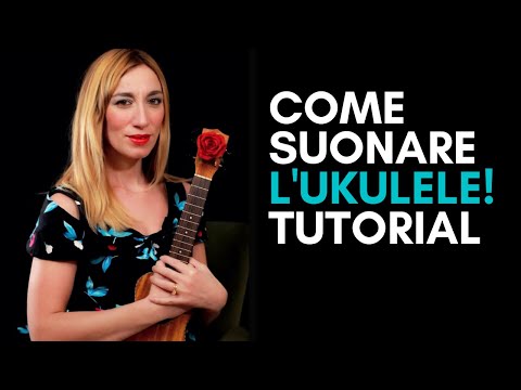 Tutorial Ukulele Per Principianti In italiano //Come suonare l'ukulele//Accordi Maggiori//Do Fa Sol