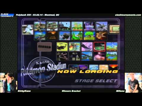 Polybash XIII - KirbyKaze vs Mifune - SSBM