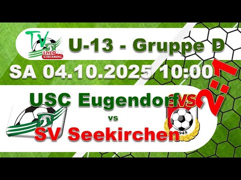 2025 10 04 USC Eugendorf vs SV Seekirchen U13 Torszenen
