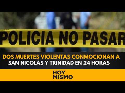 TRAGEDIA EN SANTA BÁRBARA: Dos muertes violentas conmocionan a San Nicolás y Trinidad en 24 horas