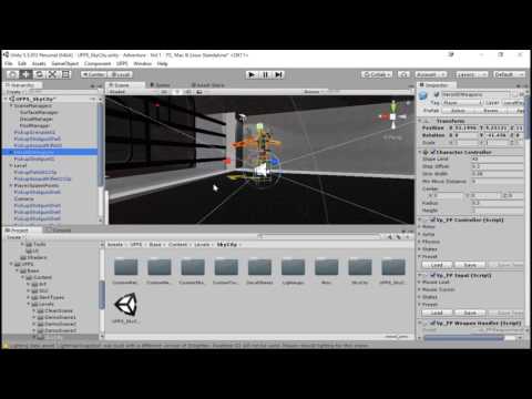Building an Adventure Game with Unity Unity Interface Windows and Menus | packtpub com
