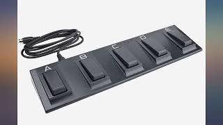 Video thumbnail for Korg 5-Switch Multi-Function Pedalboard - Korg EC5 (KREC5) review by brotherUU