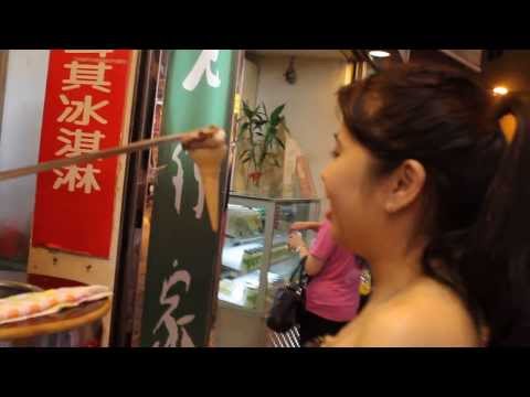 Princess and the Ice Cream Guy in Macau (Sept 2013)