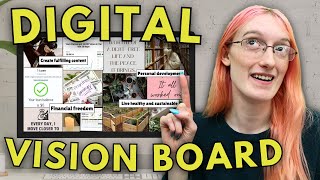 No Space For A Vision Board? Create a Digital Version (That ACTUALLY WORKS!)