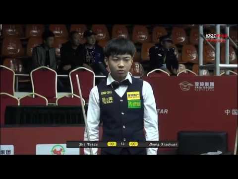Shi Weida VS Zheng Xiaohuai - Men - 2017 Chinese Billiards World Championship