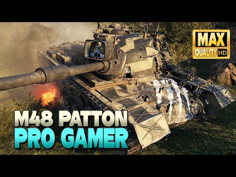 M48 Patton: Pro player on Empires Border - World of Tanks
