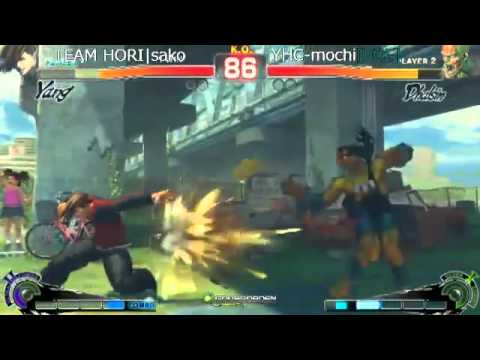 SSF4 AE GODSGARDEN [Yang] Sako  vs YHC-Mochi  [Dhalsim]