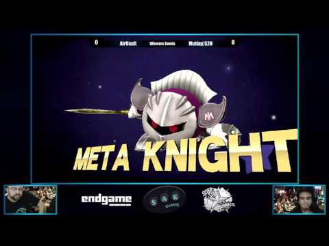 Rise 2016 Top 32 Winners Semis - AirVault (Marth) vs Mutiny|S2H (Meta Knight)