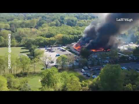 Iglesia mormona en Michigan sufre tiroteo y posterior incendio