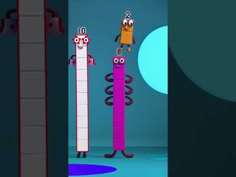Code Cracking! | 123 – Learn to Count | Numberblocks #shorts - Kingdom Kids Zone, Little Learners, Shorts - Numberblocks