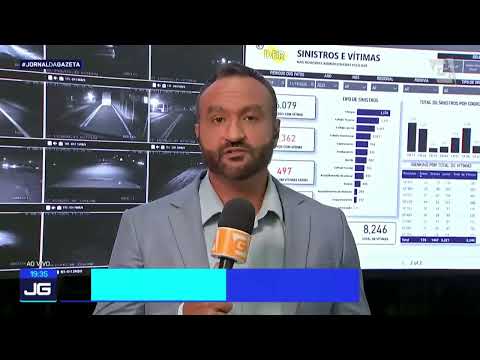 A saída para o feriadão nas estradas de SP