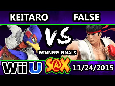 S@X 125 - LoF | Keitaro (Falco) Vs. LoF | False (Ryu) SSB4 Winners Finals - Smash Wii U - Smash 4