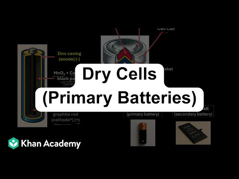Dry cell | Electrochemistry | Grade 12 | Chemistry | Khan Academy