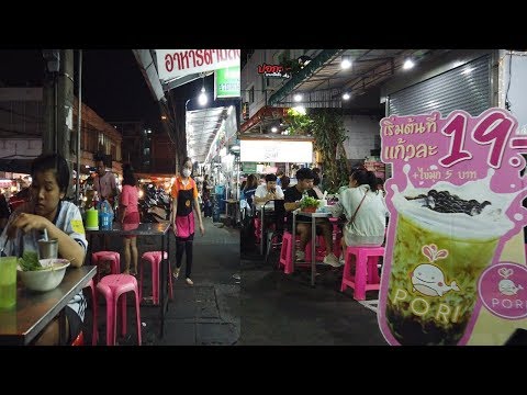 [4K] Night Street Food in Bangkok, Thailand 2020
