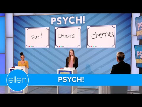 Can These Fans Trick Ellen in a Game of 'PSYCH!'? - YouTube