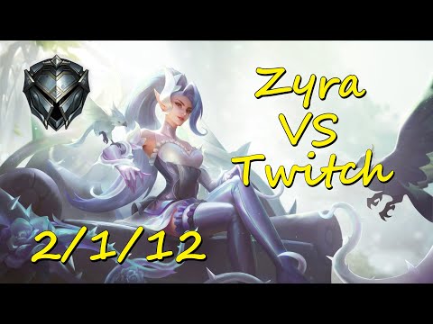 Zyra vs Twitch Support Highlights