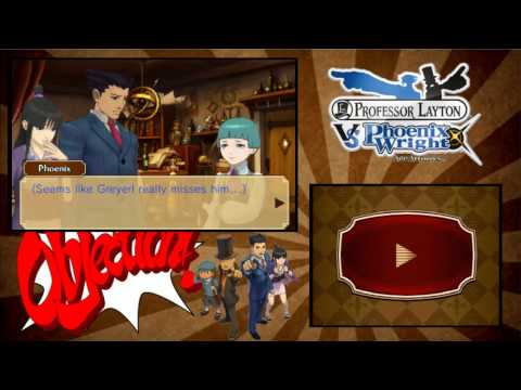 Prof. Layton vs. Phoenix Wright: Ace Attorney pt74 - Sloppy Paint Job