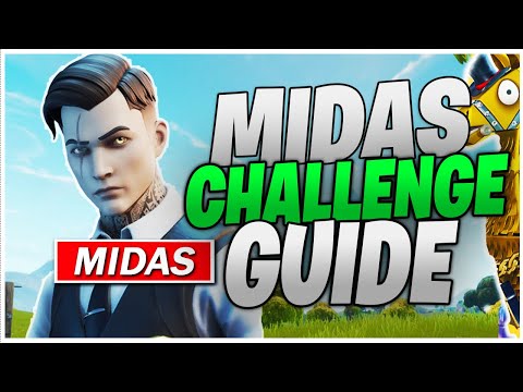 NEW Fortnite MIDAS FULL Week 9 Challenge Guide