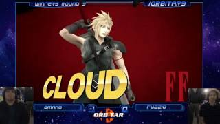 GMan, The Cosmic Destroyer (Cloud) vs Fuzzio (Yoshi) - Orbitar 9 - Winners Round 3
