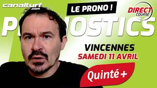 emission video des courses turf pmu du Samedi 11 avril 2026