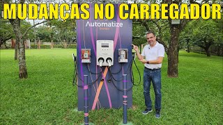 Mudanças no nosso carregador para carros elétricos