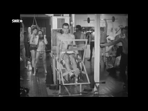 So sah ein Fitnessstudio 1960 in Stuttgart aus