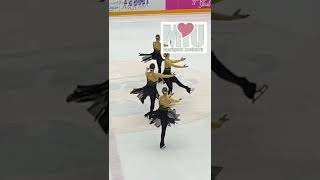 Marigold IceUnity FIN2 in Synchro Worlds 2022 - Synchronized Skating #shorts