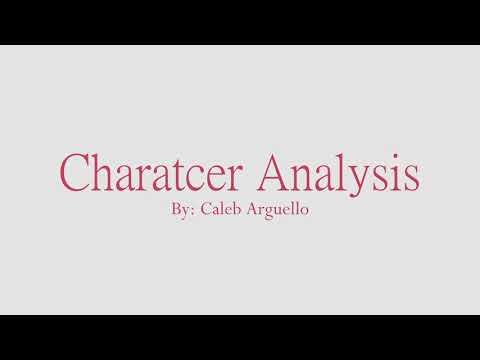 ITMFL: Character Analysis