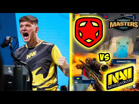 GRAND FINALS!! | NAVI VS Gambit Esports BO5 Highlights - Dreamhack Masters Spring 2021!