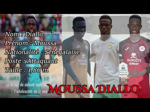 Moussa Diallo⚽ Attaquant