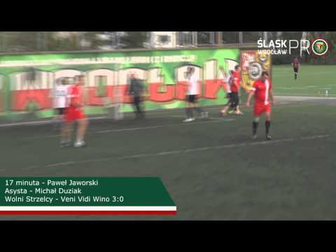 Wolni Strzelcy - Veni Vidi Wino 6:1, Sezon Jesień 2015, Śląsk Wrocław PRO, 27.08.2015
