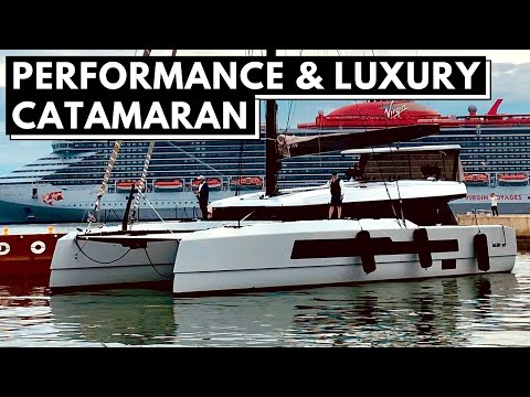 McConaghy 60 PERFORMANCE SAILING CATAMARAN / Luxury Cruising  Liveaboard Yacht Tour