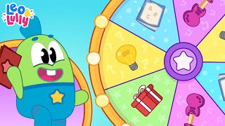 QUIZ DIVERTIDO | ACERTE A RESPOSTA | GIRAQUIZ #26 | PERGUNTAS E RESPOSTAS PRA CRIANÇAS | LEO E LULLY