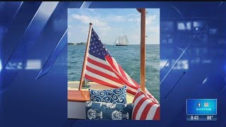 Red, white and blue decorating