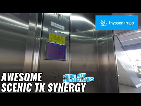 Scenic thyssenkrupp synergy MRL Traction Elevator - Park Place Mall - MG, BR
