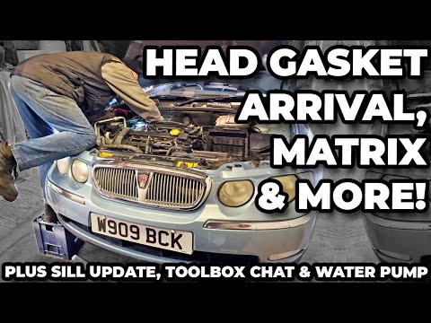 Rover 75 New Head Gasket Has Arrived - PLUS Heater Matrix Unblocked ... Again!