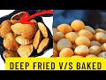 Hubby Loves Pani Puri I Baked Suji Golgappa Recipe In Airfryer FROM SCRATCH 1 Tbsp Ghee ONLY